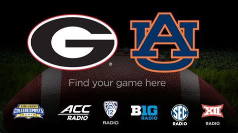 sirius radio auburn georgia football|auburn game live streaming free.